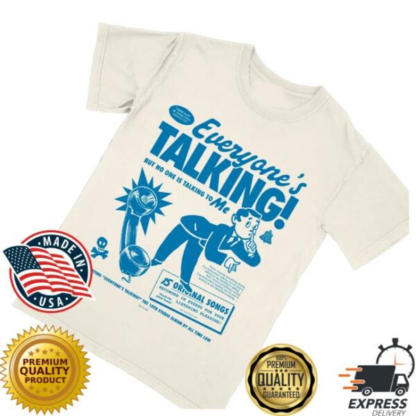 kenny All Time Low Merch Shop Store But No One Is Talking To Me Shirtw