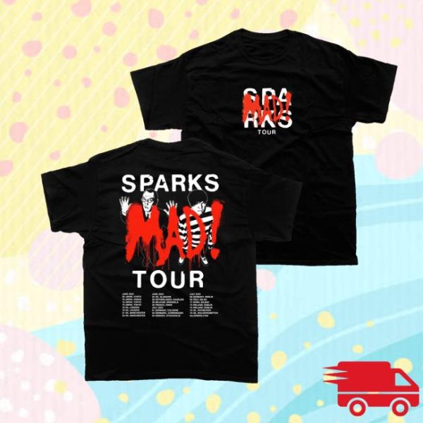 kenny Allsparks Merch Store Shop 2025 Mad Tour T Shirt