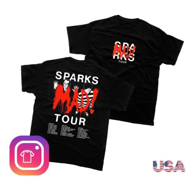 kenny Allsparks Merch Store Shop 2025 Mad Tour T Shirtv