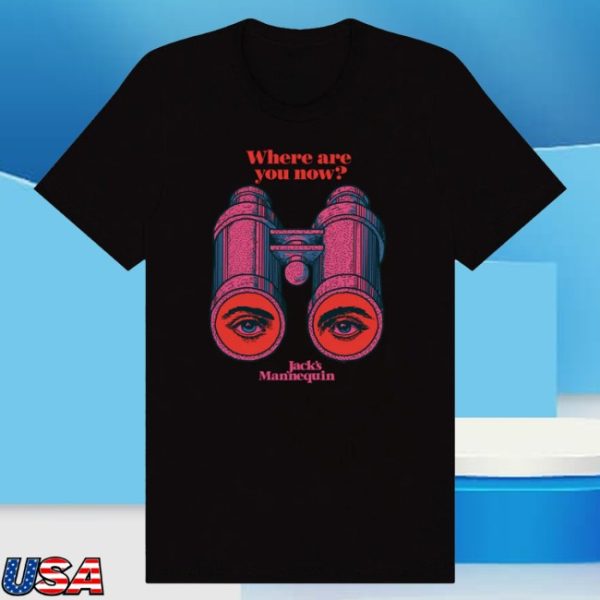 kenny Andrew Mcmahon Merch JackS Mannequin Where Are You Now Shirt