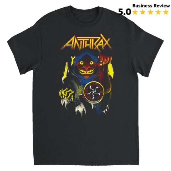 kenny Anthrax Merch Shop Store Persistence Of Time Not Death Shirt