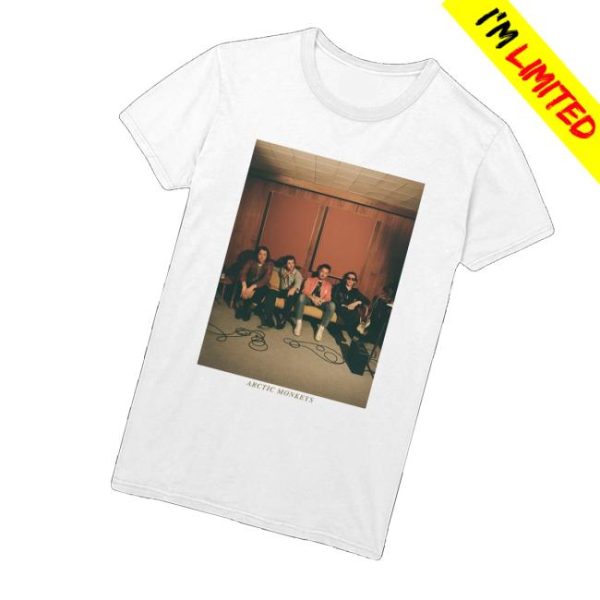 kenny Arctic Monkeys Merch Store Shop Band Photo White T Shirtv