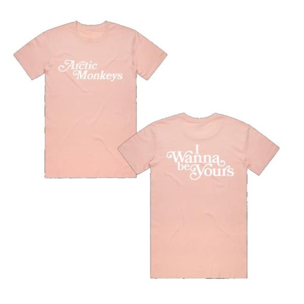 kenny Arctic Monkeys Merch Store Shop I Wanna Be Yours Lyric Tee