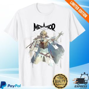 kenny Atlus Merch Metaphor Refantazio Louis Black Logo Atlus Shirt