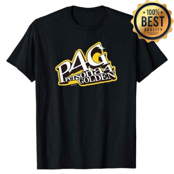kenny Atlus Merch Persona 4 Golden Logo Atlus Shirt