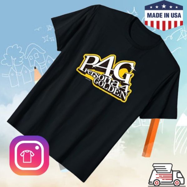 kenny Atlus Merch Persona 4 Golden Logo Atlus Shirt1