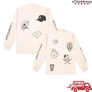 kenny August Merch Store Varsity Hometown Baseball Waffle Knit Thermal Long Sleevess kenny August Merch Store Varsity Hometown Baseball Waffle Knit Thermal Long Sleevess