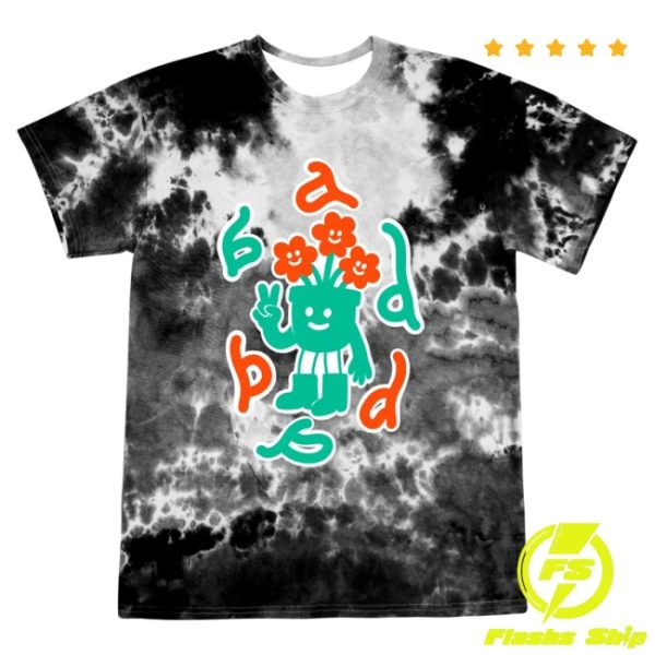 kenny Badbad Merch Sentient Plant Tie Dye Shirt