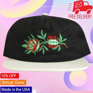 kenny Badbad Merch Whisper Snapback Black
