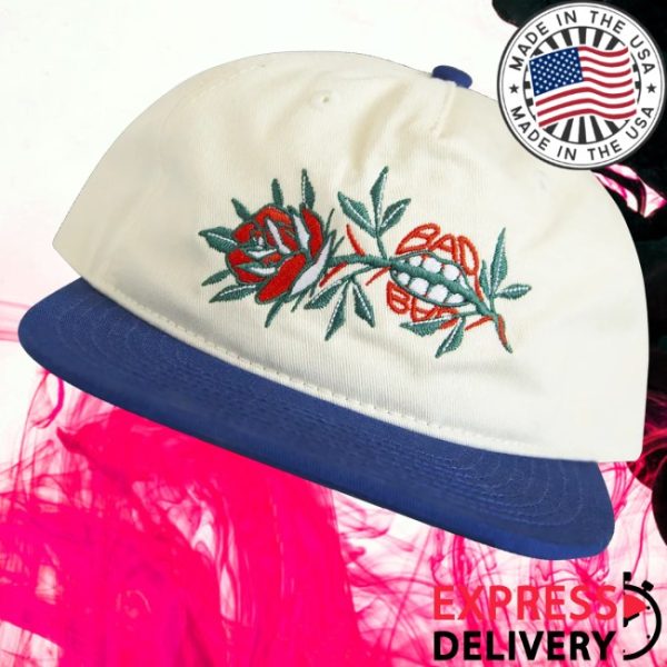 kenny Badbad Merch Whisper Snapback Blue1