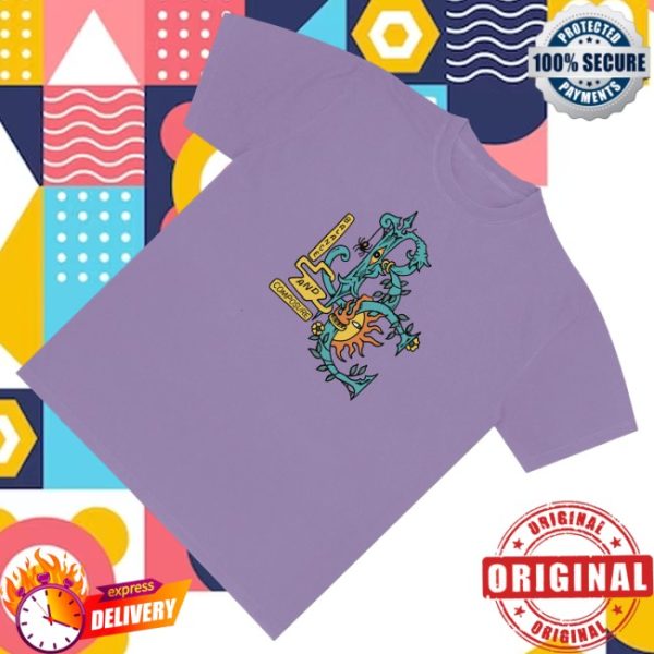 kenny Balance And Composure Merch BC Logo Orchid Blue Shirt1