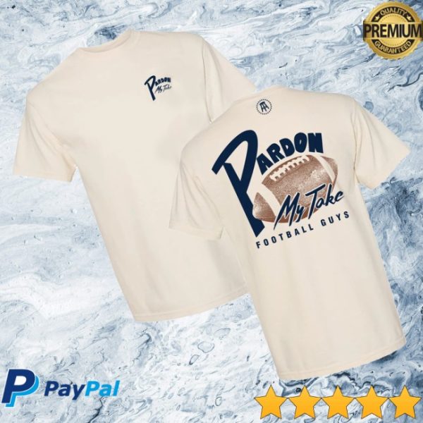 kenny Barstool Sports Store Pardon My Take Football Tee1