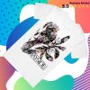 kenny Bayside Merch Shudder Bird Floral White Shirt0