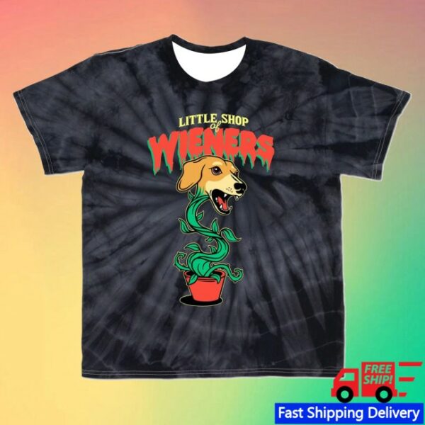 kenny Bean Goods Merch Little Shop Of Wieners Unisex Tie Dye Tee
