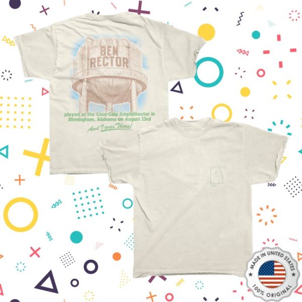 kenny Ben Rector Merch Store Ben Rector Live In Birmingham Shirtss