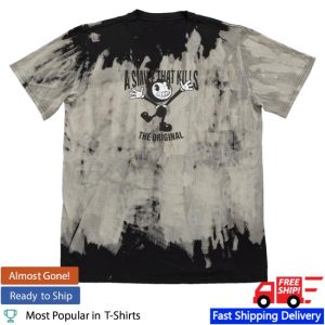 kenny Bendy Merch Shop Store Bendy Smile Kills Bleach Dye Shirt kenny Bendy Merch Shop Store Bendy Smile Kills Bleach Dye Shirt
