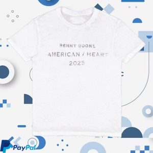 kenny Benson Boone Merch Store American Heart 2025 Distressed Shirt kenny Benson Boone Merch Store American Heart 2025 Distressed Shirt