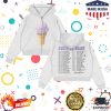 kenny Benson Boone Merch Store Ice Cream Zip Hoodiess