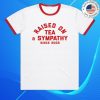 kenny Bernard Fanning Merch Store Raised On Tea Sympathy Red White Ringer Shirt