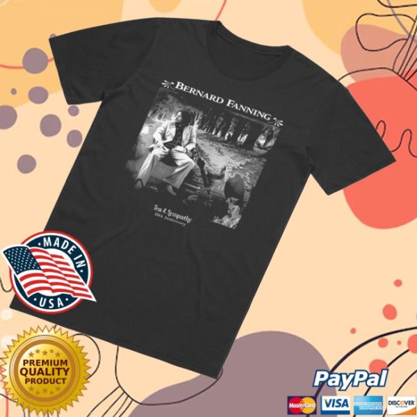 kenny Bernard Fanning Merch Store Tea Sympathy 20Th Album Black Shirts