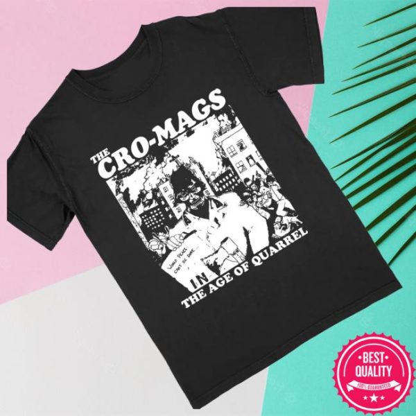 kenny Beyond Human Merch Shop Store The Cro Mags The Age Of Quarrel Shirts