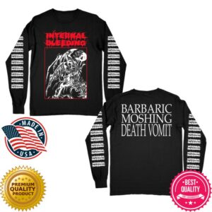 kenny Beyond Human Merch Store Death Vomit Long Sleeve kenny Beyond Human Merch Store Death Vomit Long Sleeve
