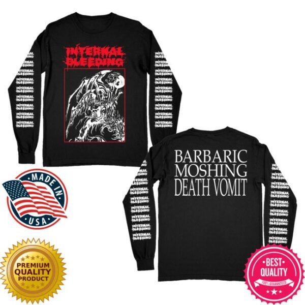 kenny Beyond Human Merch Store Death Vomit Long Sleeve