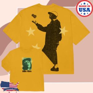kenny Billie Eilish Merch Shop Store Dice Yellow Shirt