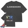 kenny Billie Eilish Merch Shop Store Dual Photo London Washed Black Shirt