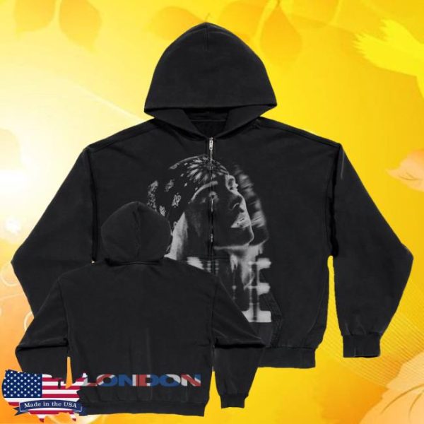 kenny Billie Eilish Merch Shop Store London Flag Hoodie