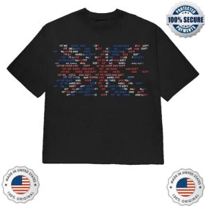 kenny Billie Eilish Merch Shop Store London Flag Shirt