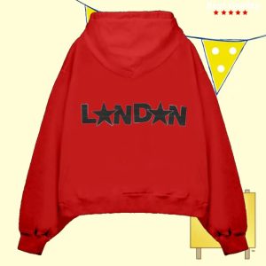 kenny Billie Eilish Merch Store Bend London Red Hoodies kenny Billie Eilish Merch Store Bend London Red Hoodies