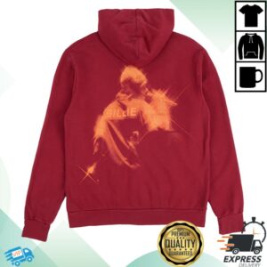 kenny Billie Eilish Merch Store Encore Red Zip Hoodies