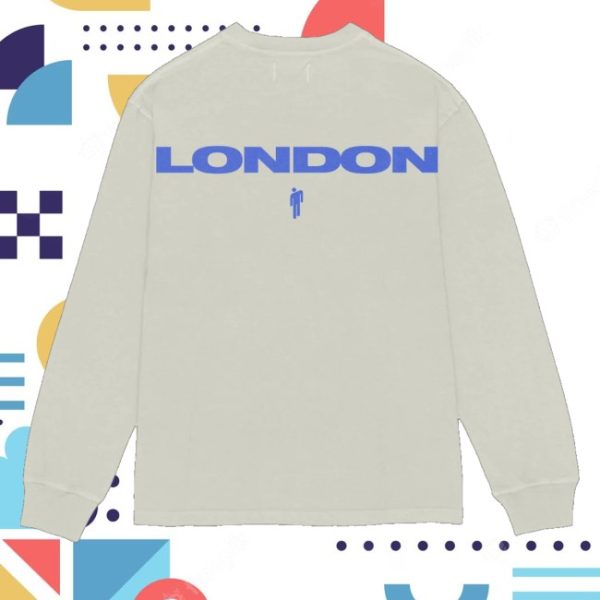 kenny Billie Eilish Merch Store Heat Map London Longsleeves