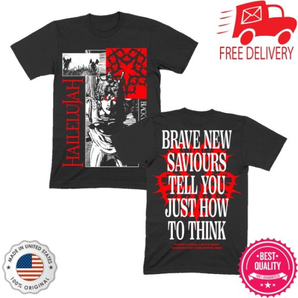 kenny Black Veil Brides Merch Store Hallelujah Brave New Saviors Shirtss