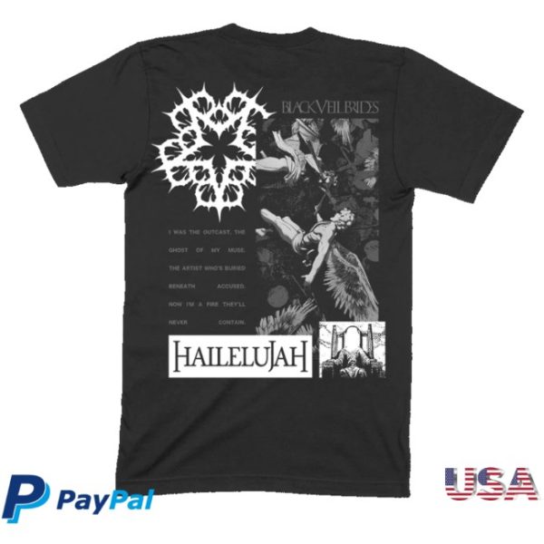 kenny Black Veil Brides Merch Store Hallelujah Ghost Shirts