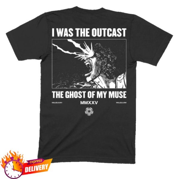 kenny Black Veil Brides Merch Store Hallelujah Outcast Shirt