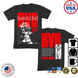 kenny Black Veil Brides Merch Store Hallelujah Skull Shirtss