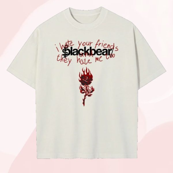 kenny Blackbear Merch Store Burning Rose Shirt