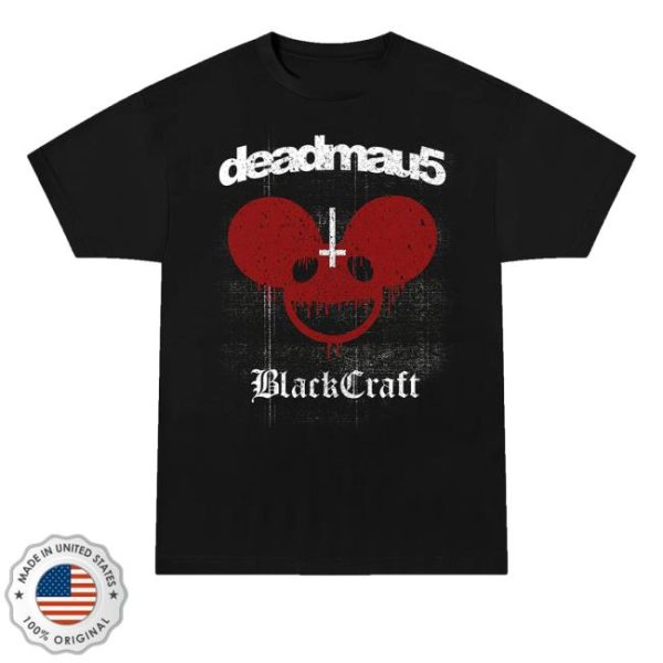 kenny Blackcraft Cult Merch Shop Store Deadmau5 X Blackcraft Blood Mau5 Shirt
