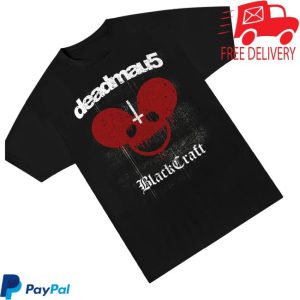 kenny Blackcraft Cult Merch Shop Store Deadmau5 X Blackcraft Blood Mau5 Shirts