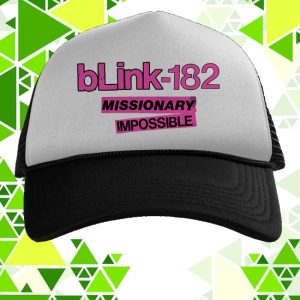 kenny Blink 182 Merch Store Missionary Impossible Tour Trucker Hat