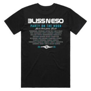 kenny Bliss N Eso Merch Store Nasa Party On The Moon Black Shirts