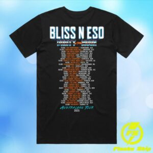 kenny Bliss N Eso Merch Store Party On The Moon Tour Black Shirts