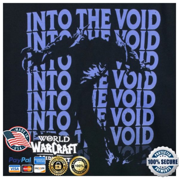 kenny Blizzard Gear Merch World Of Warcraft Midnight Void Black Crewneck Sweatshirt