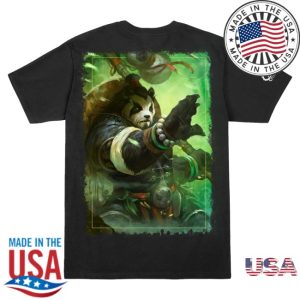 kenny Blizzard Gear Merch World Of Warcraft Mists Of Pandaria Sketch Shirt 1