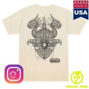 kenny Blizzard Gear Merch World Of Warcraft Mists Of Pandaria Sketch Shirt