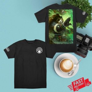 kenny Blizzard Gear Merch World Of Warcraft Mists Of Pandaria Sketch Shirt1 1