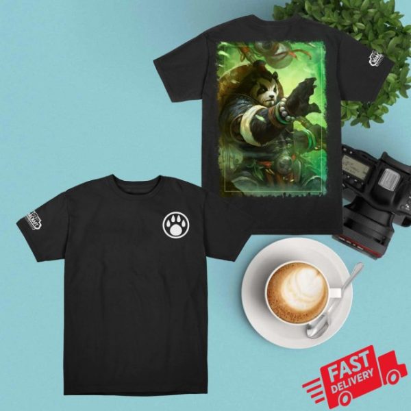 kenny Blizzard Gear Merch World Of Warcraft Mists Of Pandaria Sketch Shirt1 1