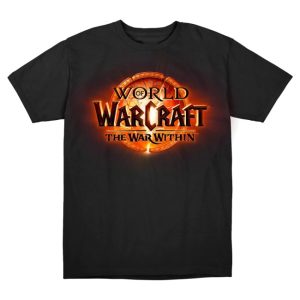kenny Blizzard Gear Merch World Of Warcraft The War Within Logo Black Shirt